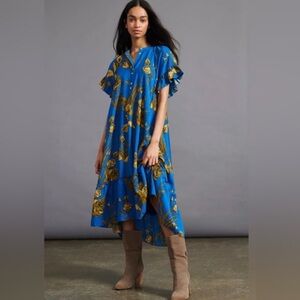 Anthropologie Maeve Antoinette maxi dress